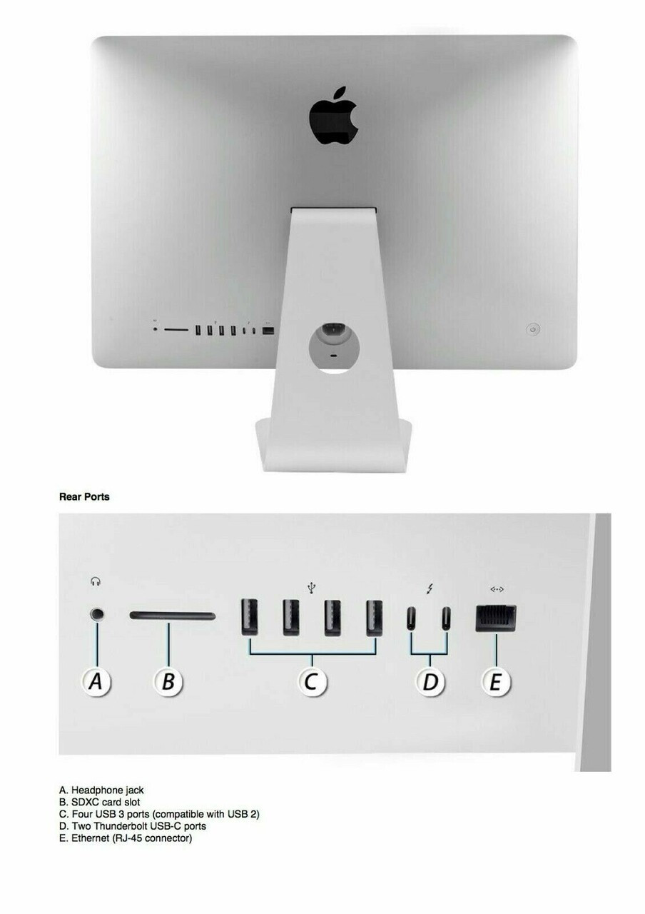 2017 Apple iMac 21.5