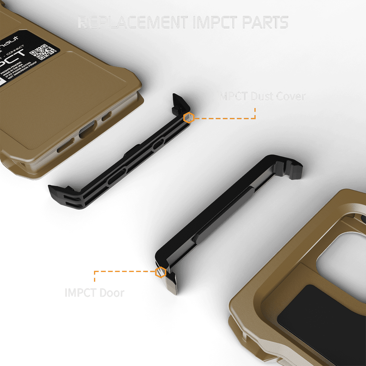 Juggernaut.Case™ IMPCT Replacement Parts JG.IMPCT.CSET