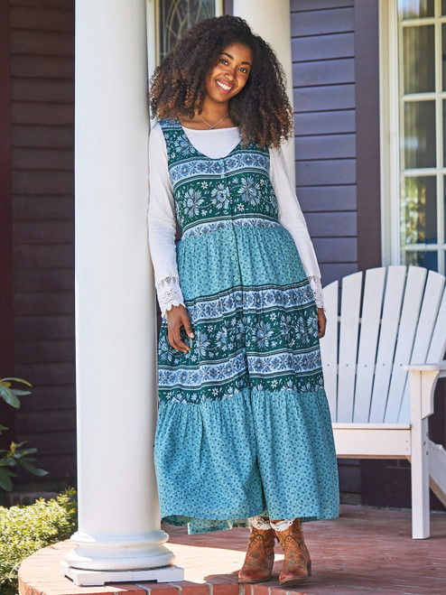 Greenhouse Pinafore Dress | Shop Beautiful Designs by April Cornell