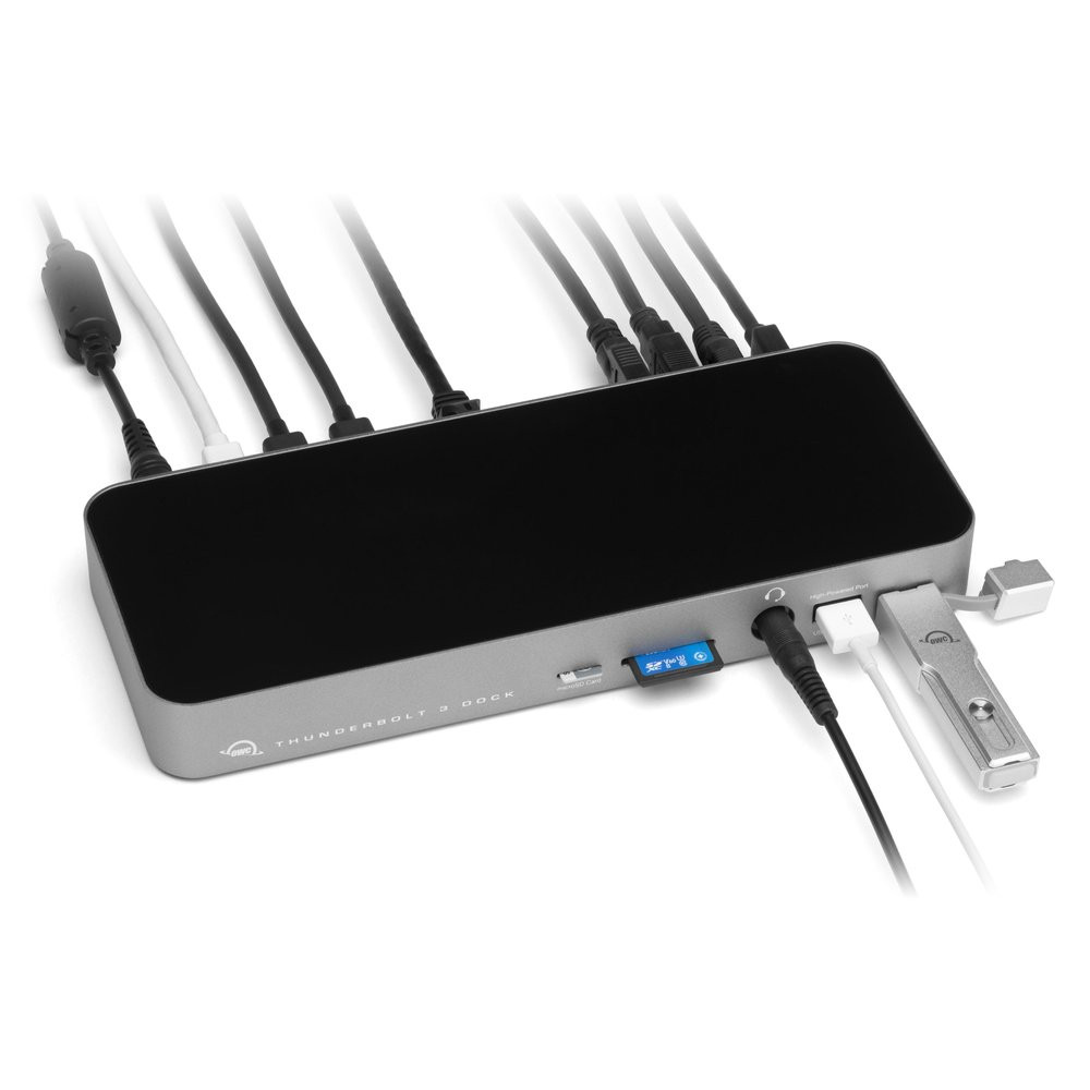 OWC 14-Port Thunderbolt 3 Dock in Space Gray | Tapeandmedia.com