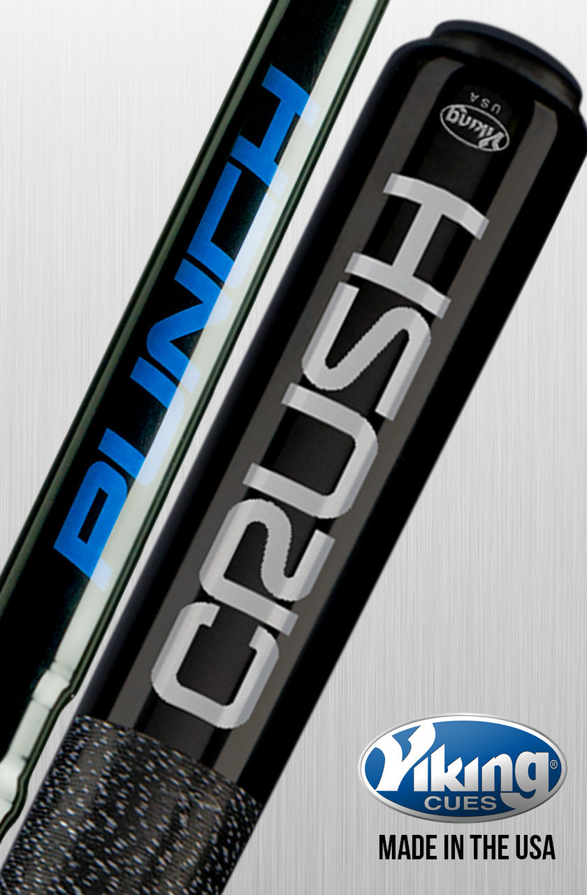 Viking CRUSH Break & Punch Jump Cue Combo | 2-in-1 Power Cue