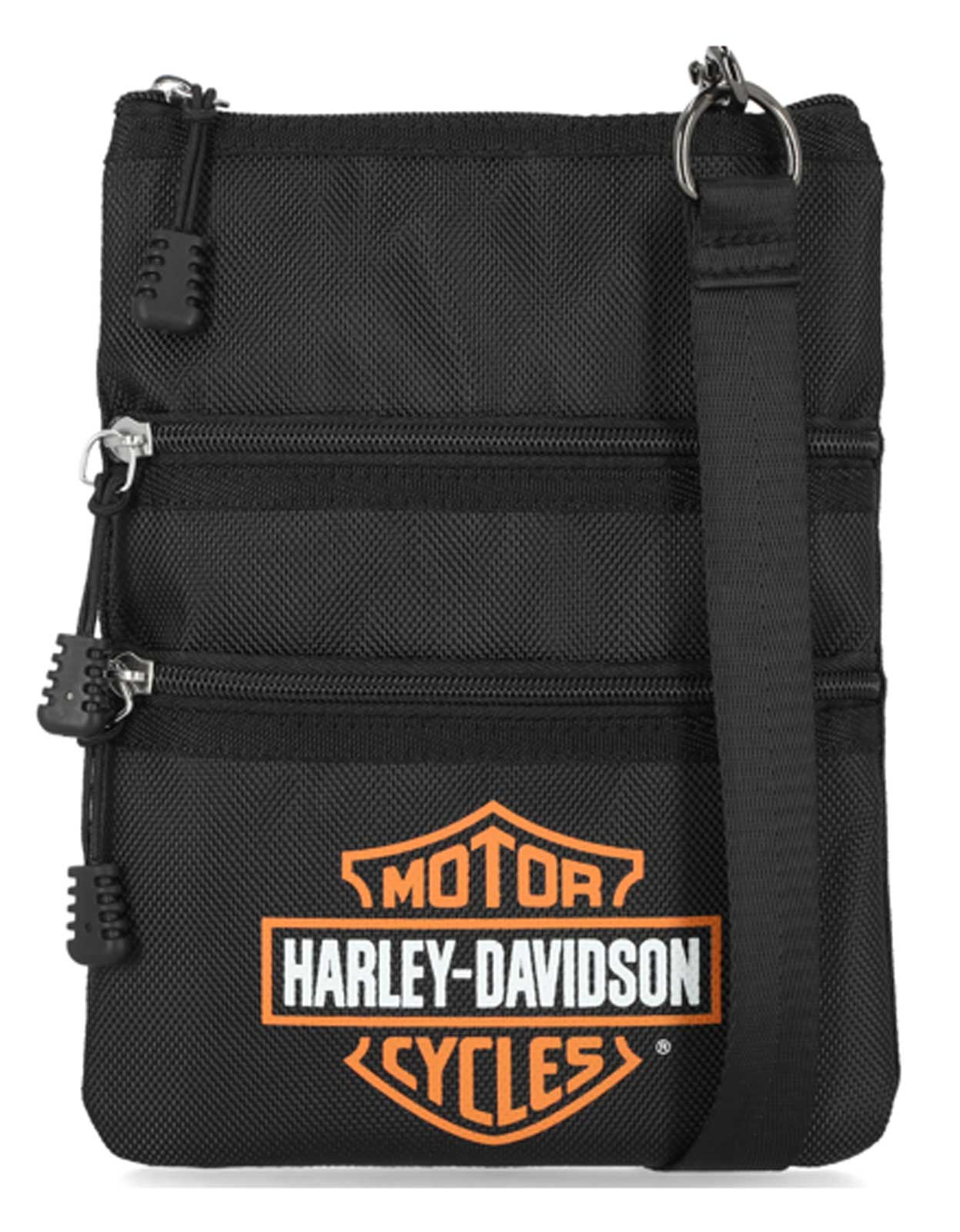 Harley-Davidson® Women's Bar & Shield Nylon Crossbody Bag w