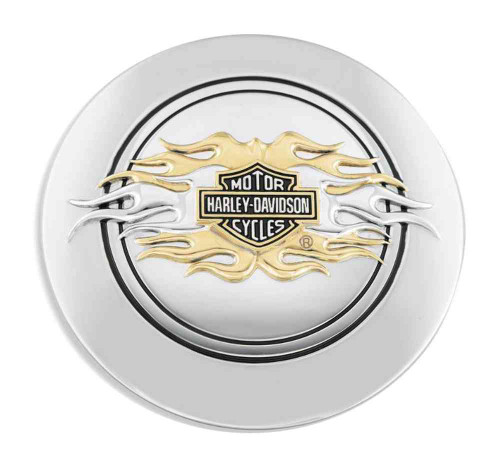 Harley-Davidson® Flames Bar & Shield Fuel Cap Medallion Adhesive