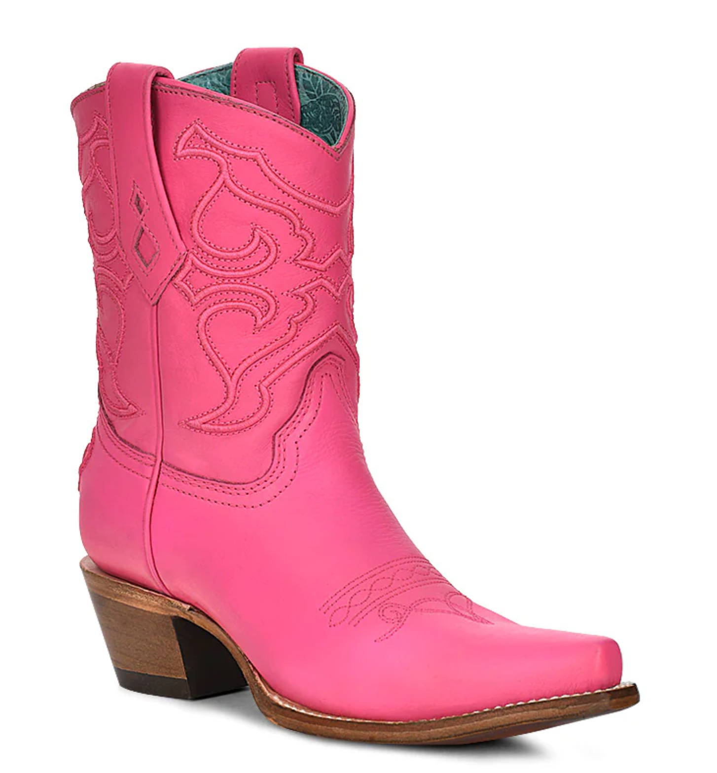 Corral Barbie Fuchsia Pink Stitch and Inlay Ankle Boot Z5137