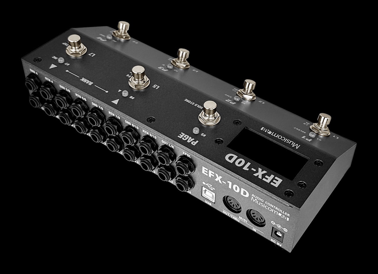 The Guitar Sanctuary | MusicomLAB | EFX-10D | Audio Controller
