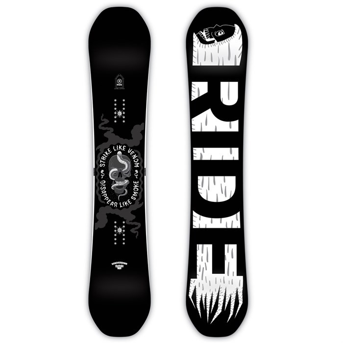 Ride Machete Snowboard Black White | Boardparadise.com