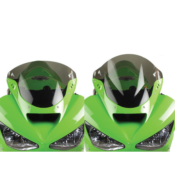 Zero Gravity Kawasaki ZX-6R 03-04 Double Bubble Windscreen