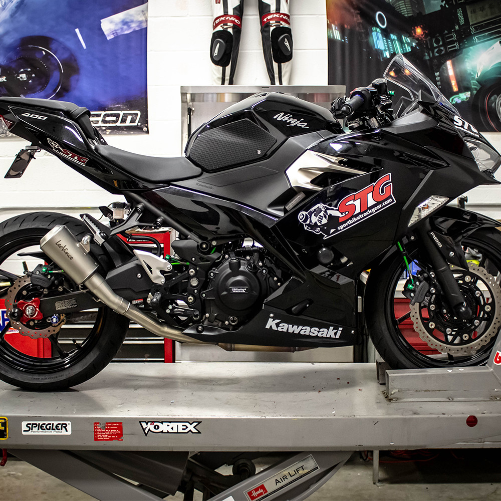 Leo Vince Kawasaki Ninja 400 2018-2023 LV-10 Slip-On Exhaust