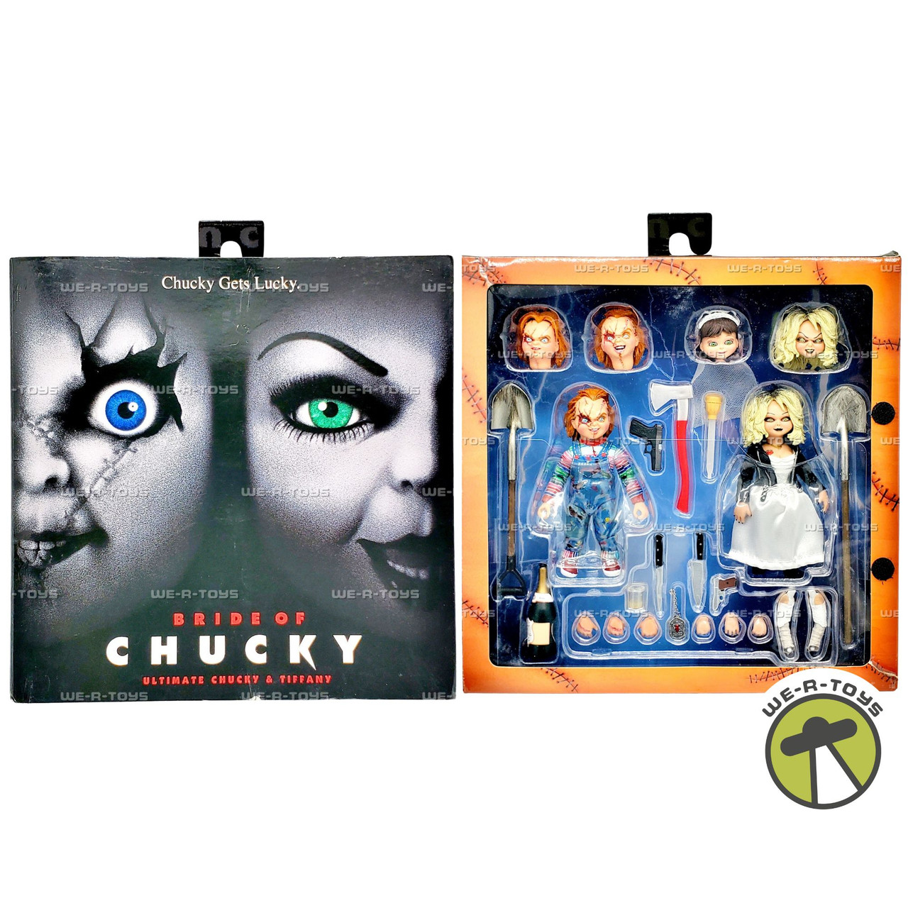 Bride of Chucky Ultimate Chucky & Tiffany Action Figure 2-Pack