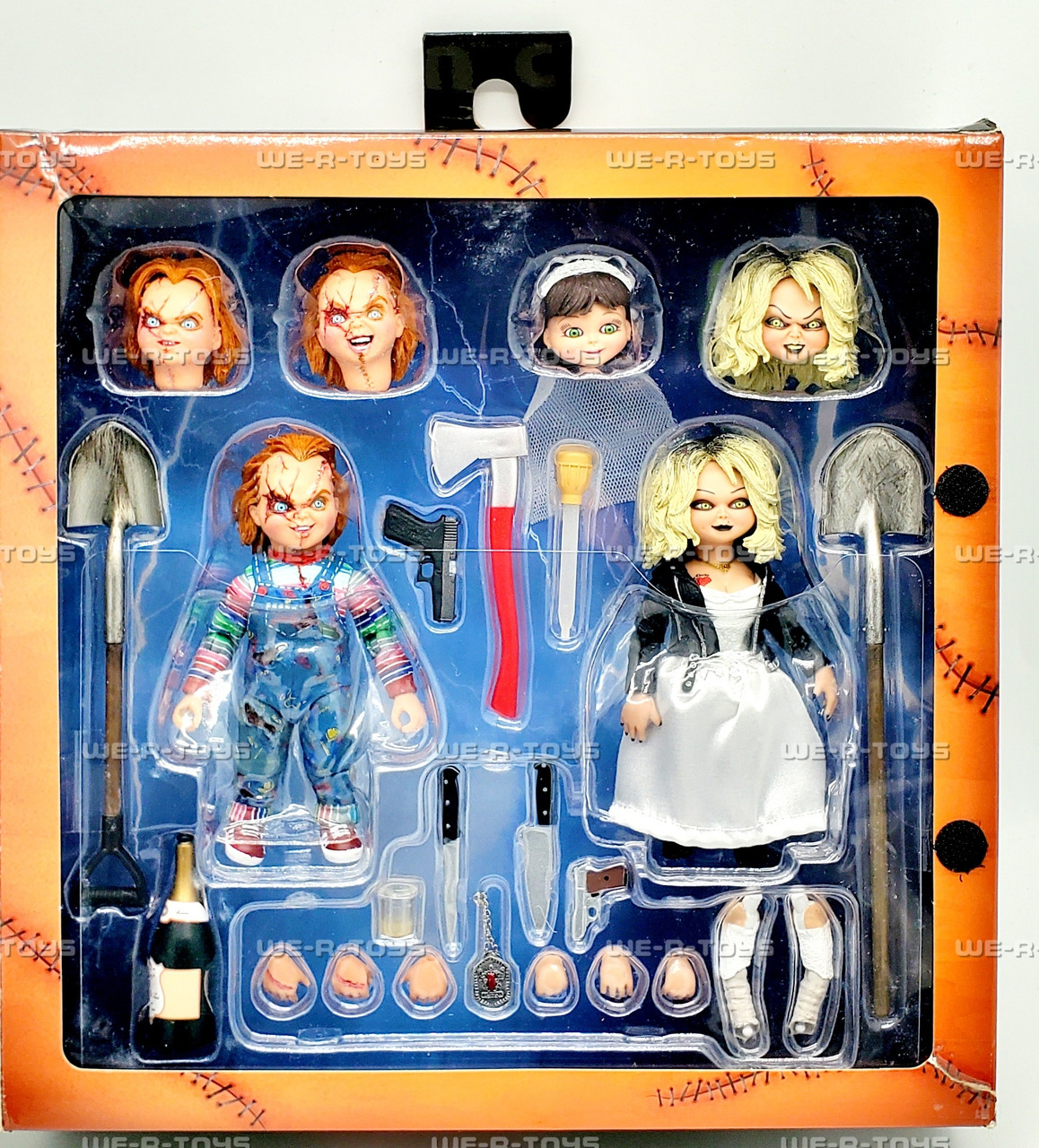 Bride of Chucky Ultimate Chucky & Tiffany Action Figure 2-Pack
