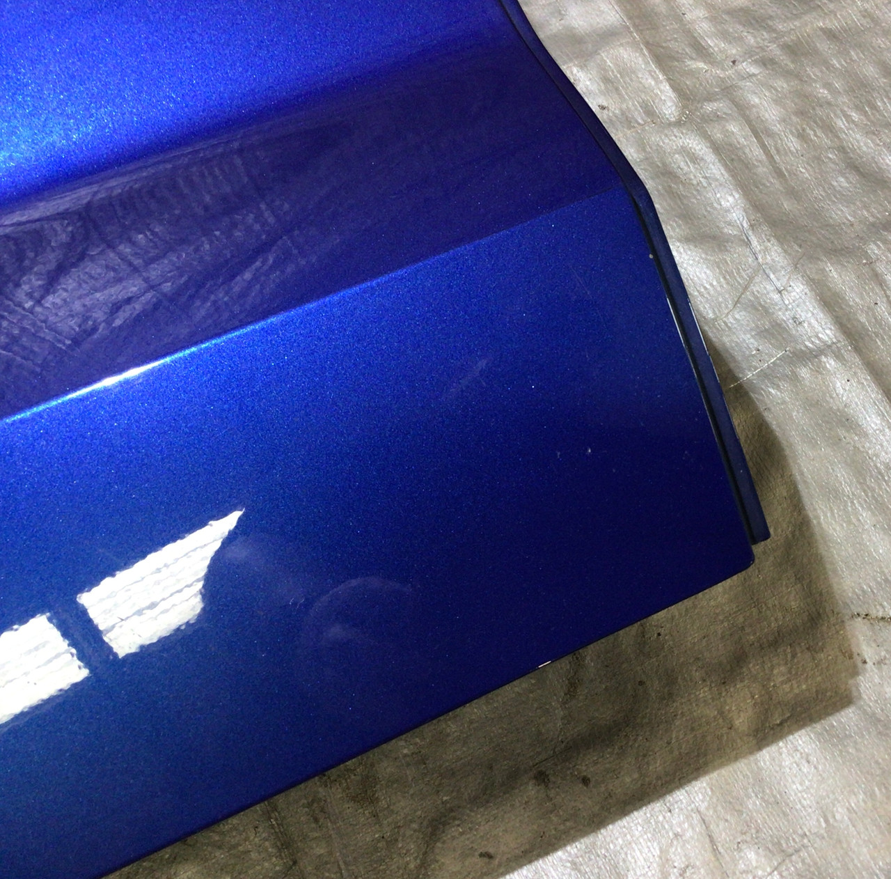 2015-2018 Audi S3 Passenger Side Rear Door Assembly / Sepang Blue