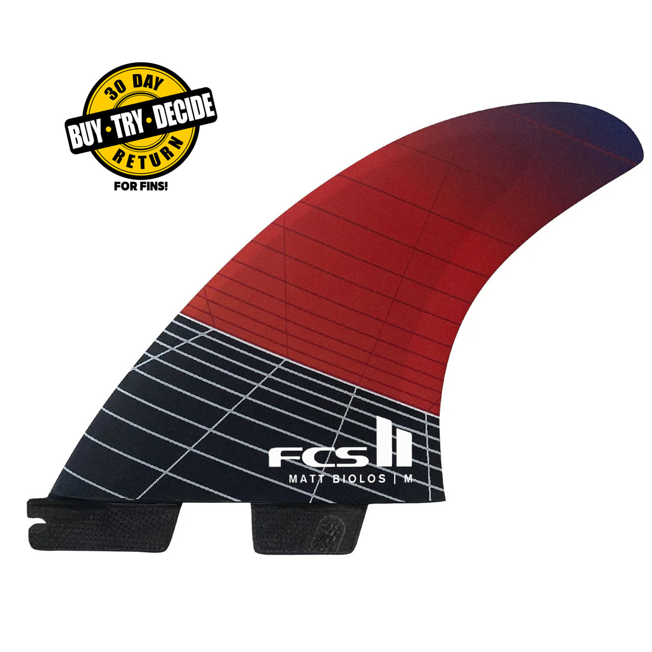 FCS II Matt Biolis MB 2025 Tri Fins - USEDSURF