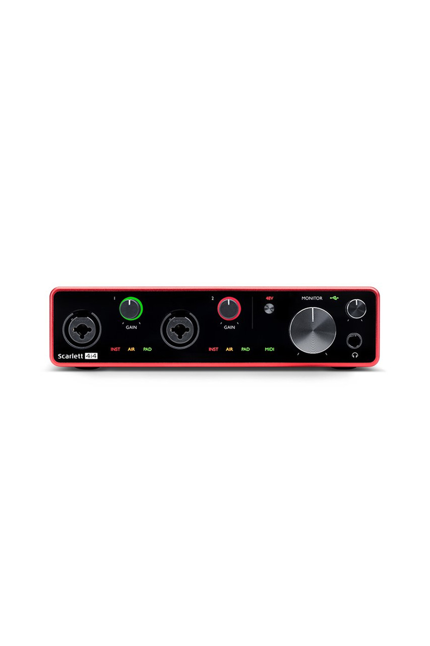 Focusrite Scarlett 4i4 3rd Gen USB Audio Interface
