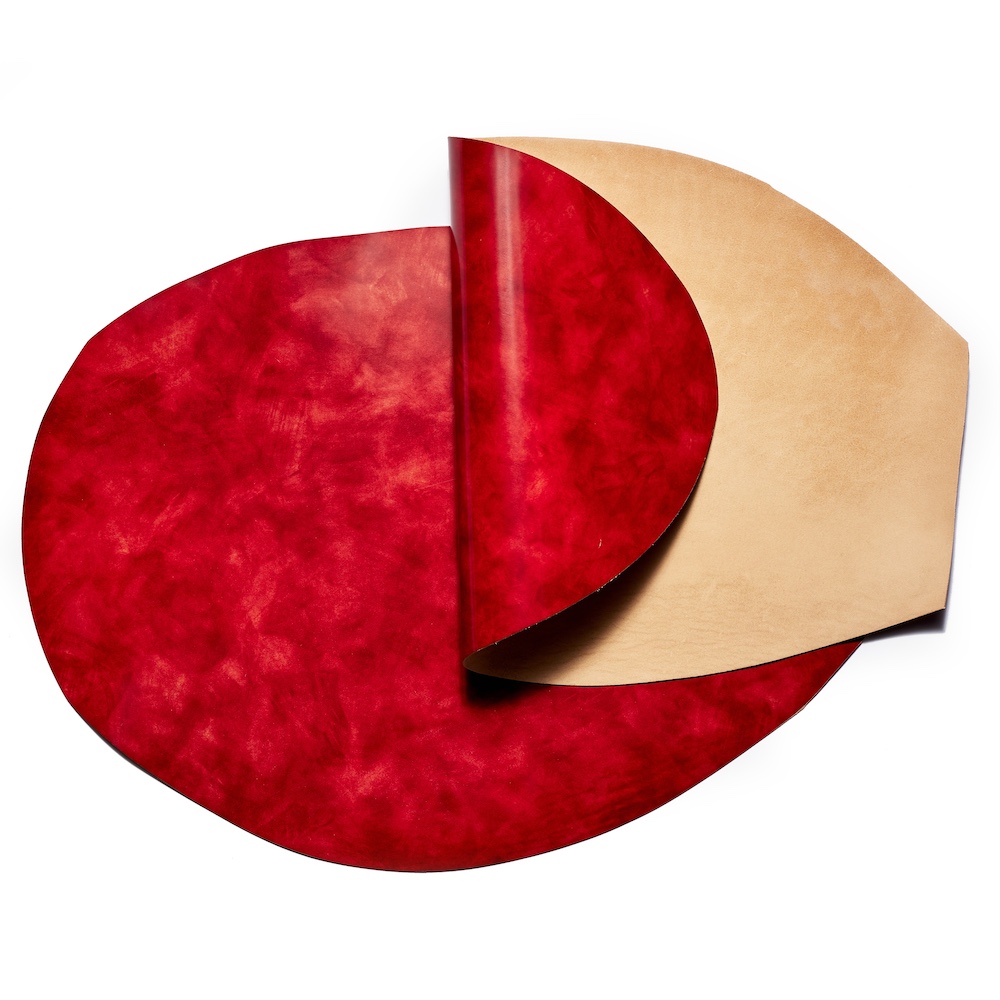 Rocado Shell Cordovan, Museum, Red, 4oz, Multiple Sizes