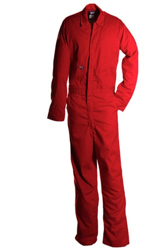Lapco 7oz Red FR Contractor Coverall — CAT 2 — FR Depot