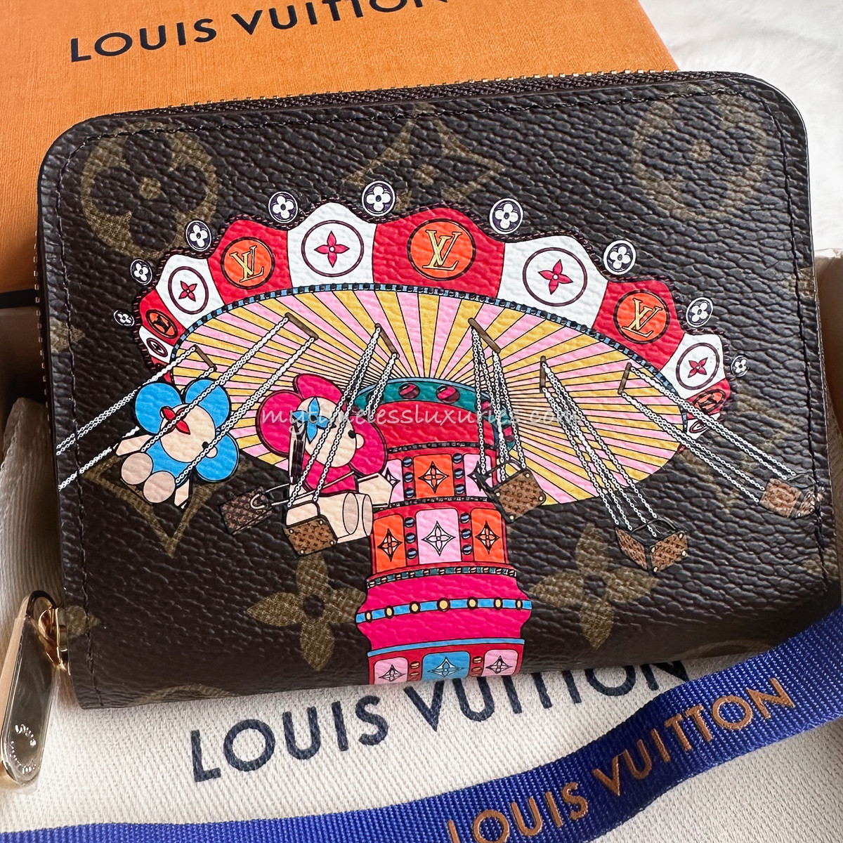LOUIS VUITTON Japan Limited Xmas '20 Zippy Coin Purse *New