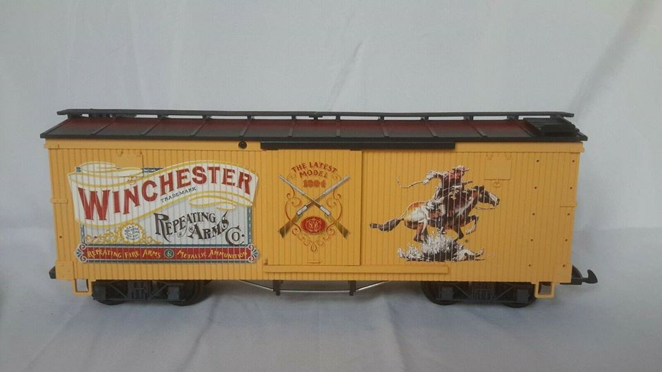 Winchester Repeating Arms LGB Box car 47670- G scale with