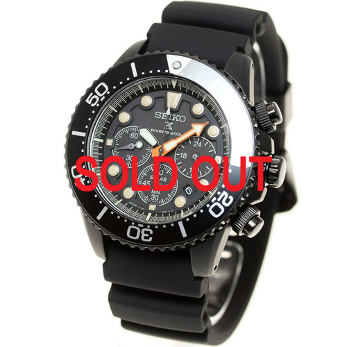 Seiko Black Series Solar Chrono Japan Made ver. | SSC673 | SBDL053