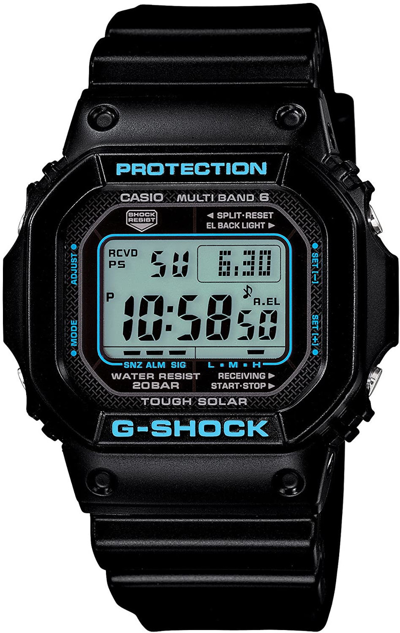 G-Shock GW-M5610BA-1JF Black & Blue Series - Shopping In Japan Net