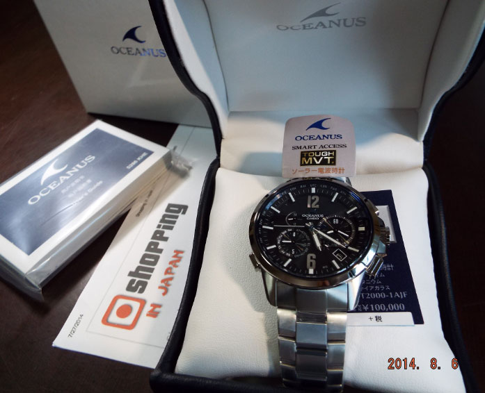 Casio Oceanus OCW-T2000-1AJF - Shopping In Japan Net