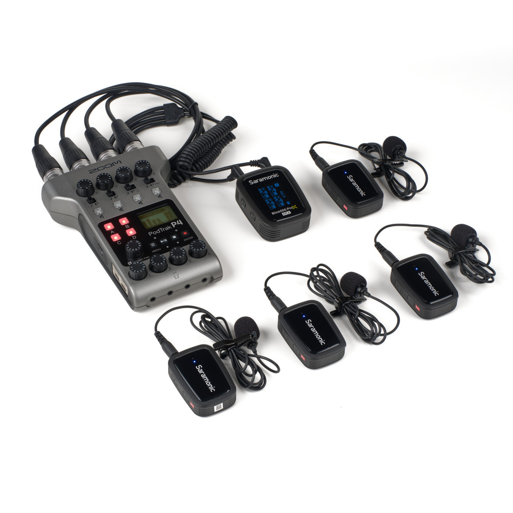 4xTXRs+4Ch RX Recording W/L | Saramonic