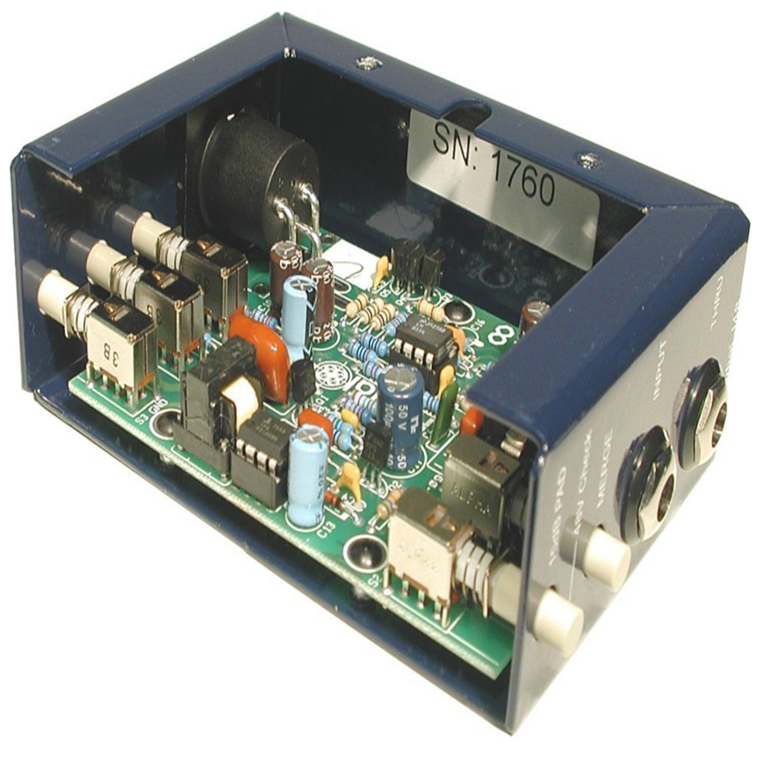 Radial J48 Active 48V Phantom Power Active Direct Box With 80Hz