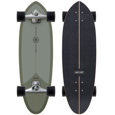 Carver Black Tip Surfskate CX