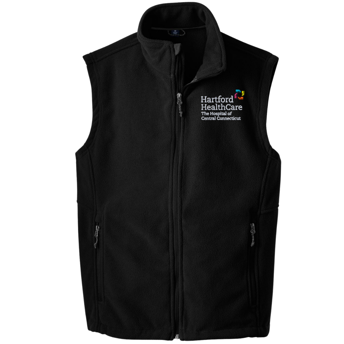 THOCC Emergency Department Black Fleece Vest - Southington the