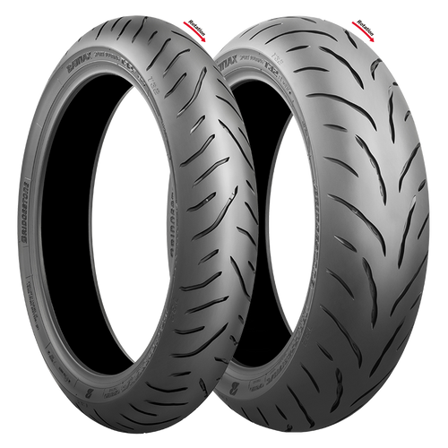 Bridgestone Battlax RS10 Racing Street Tire Set - CBR600F4