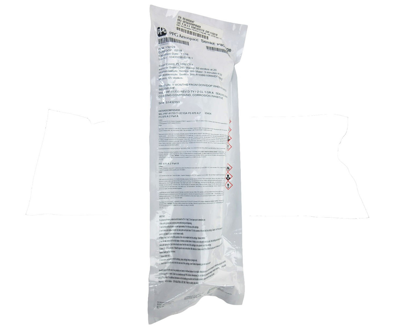 PPG P/S 870 A-2 Corrosion Inhibitive Sealant - 6 oz.