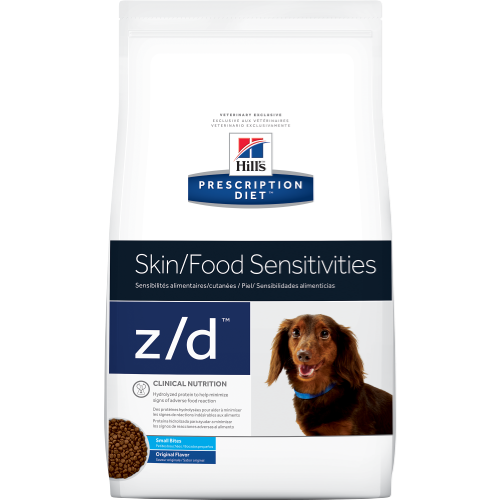 Hills z/d Skin/Food Sensitivities Dry Dog Food - 25lb