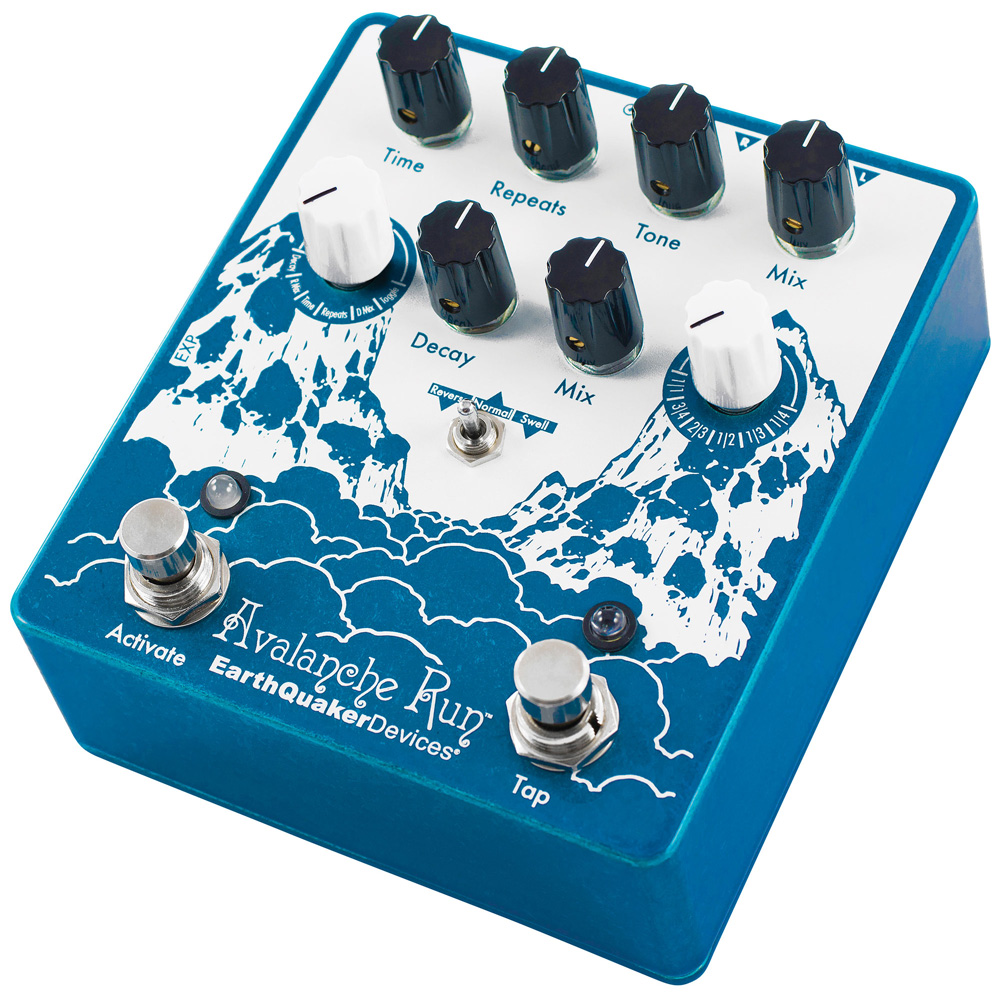 Earthquaker Devices Avalanche Run Stereo Delay Reverb - The Music Den