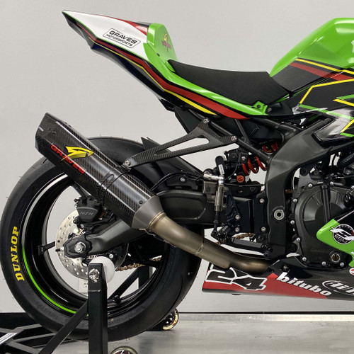 Kawasaki WORKS2 ZX-4RR ZX-4R Carbon Full Exhaust System