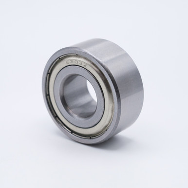 5203-ZZ Double Row Ball Bearing 17x40x17.5 Shielded - Bearings Direct