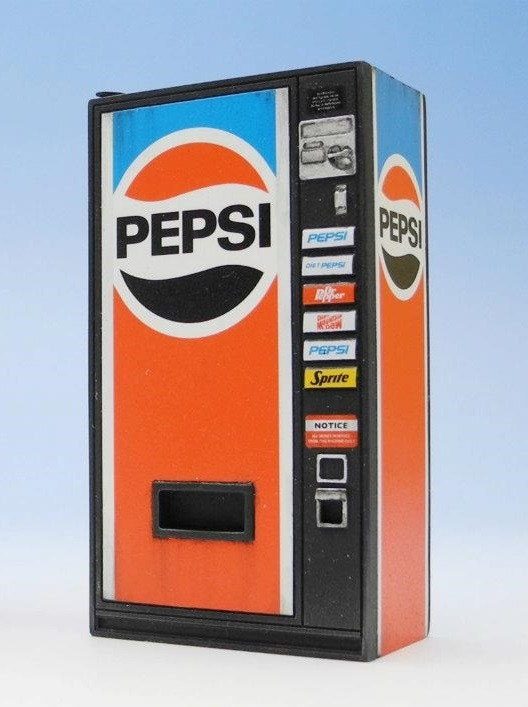Doozy 1/24 PEPSI Soda VENDING Machine Resin Model kit #DZ007