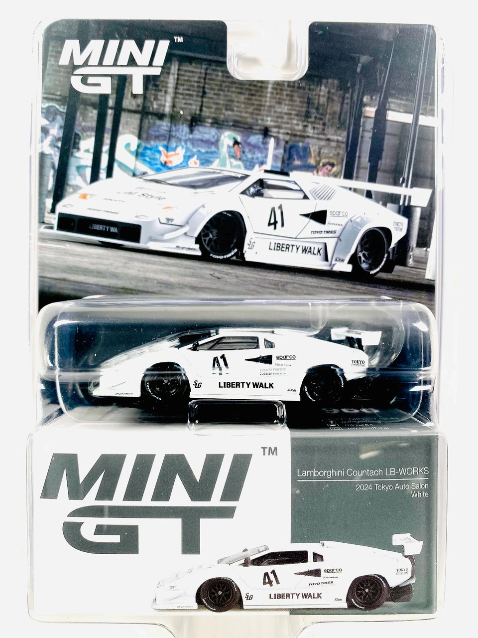 Mini GT 1/64 LAMBORGHINI COUNTACH LB WORKS 2024 TOKYO Die Cast