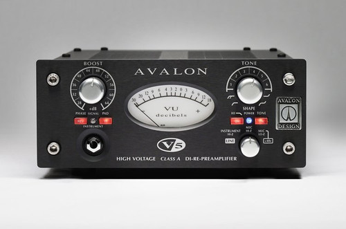 Avalon U5 Mono Instrument D.I - Preamp Black