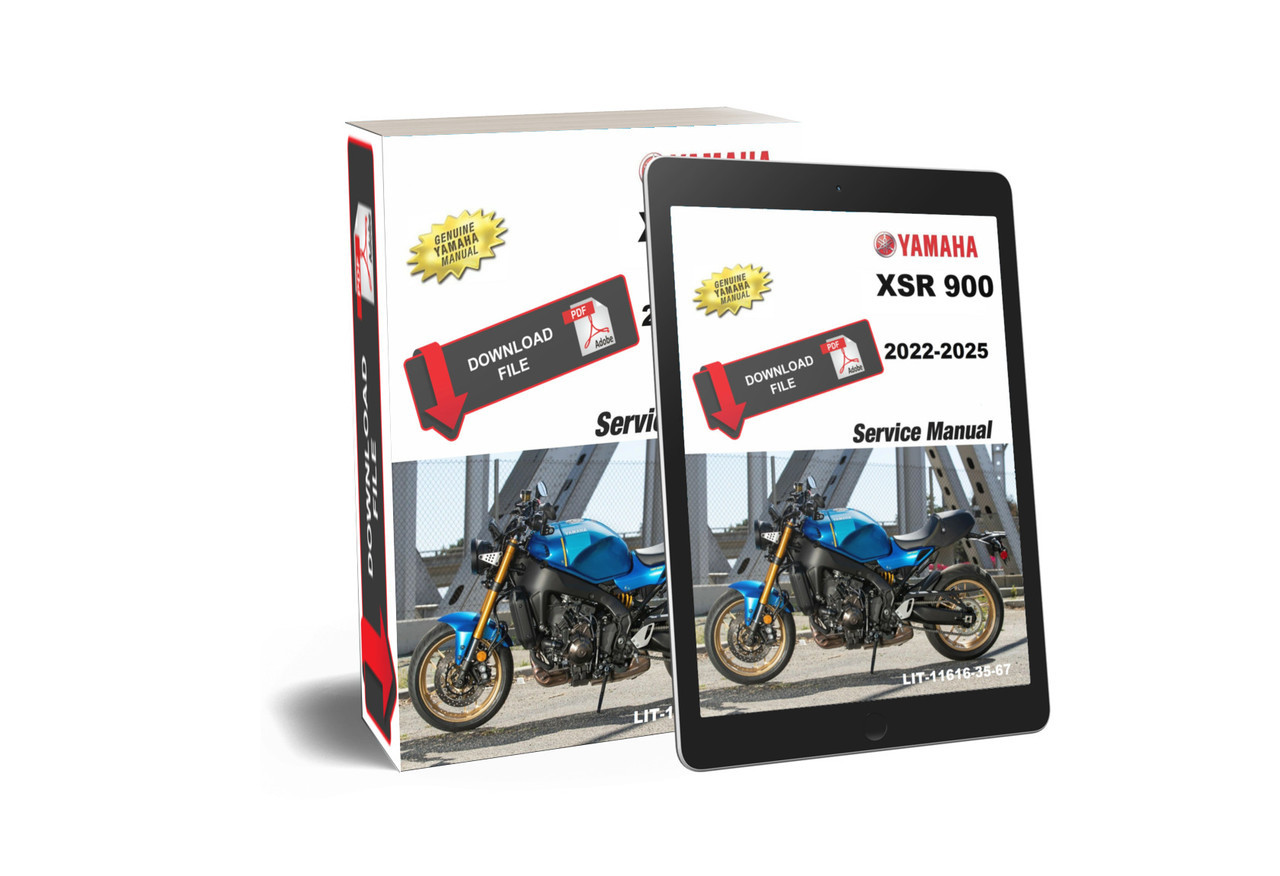 Yamaha 2023 XSR900 Service Manual