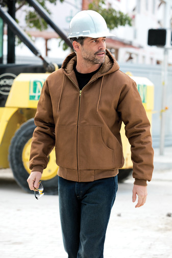 Duck Cloth Work Jacket - J763H - Safety Imprints