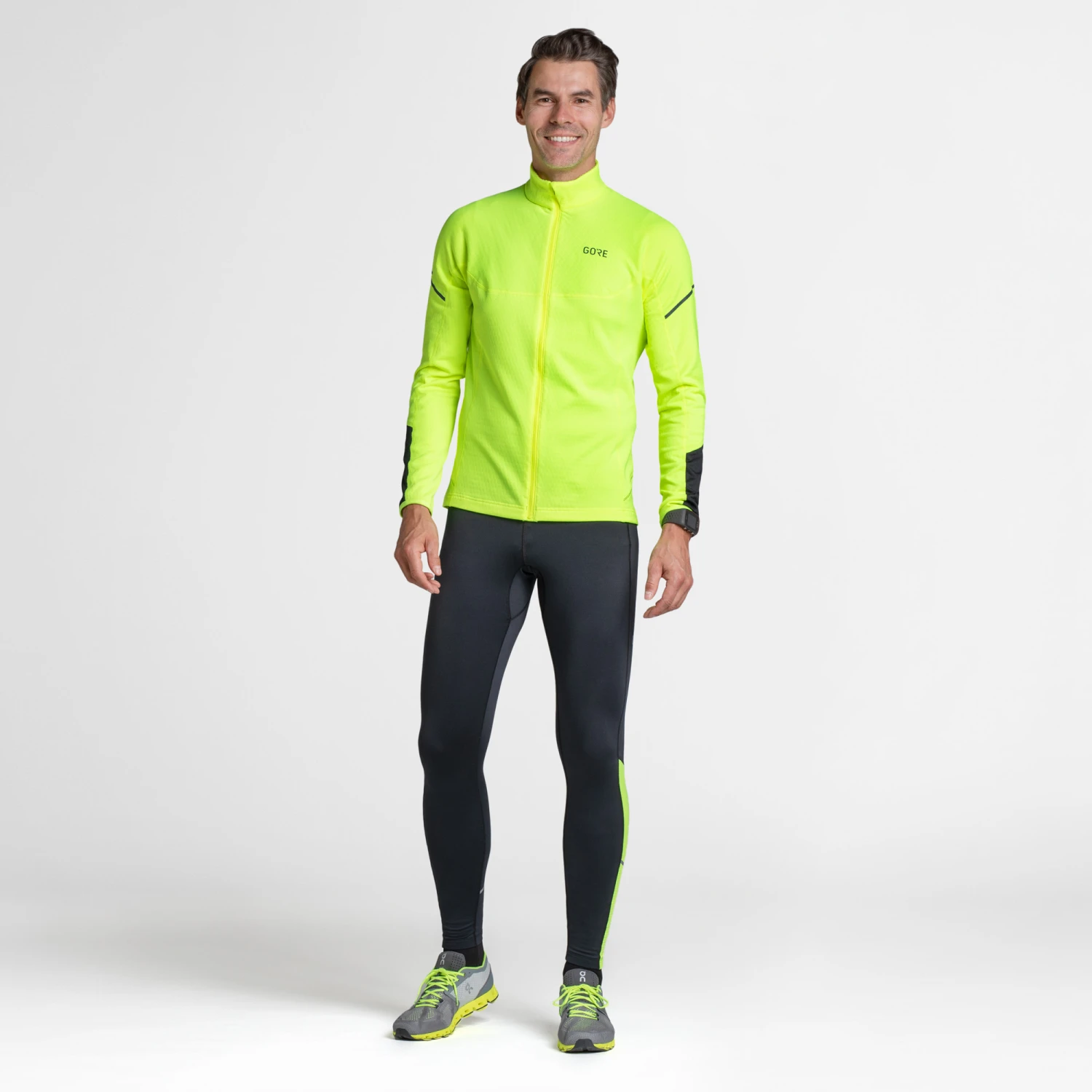 M Thermo Long Sleeve Zip Shirt | GOREWEAR US