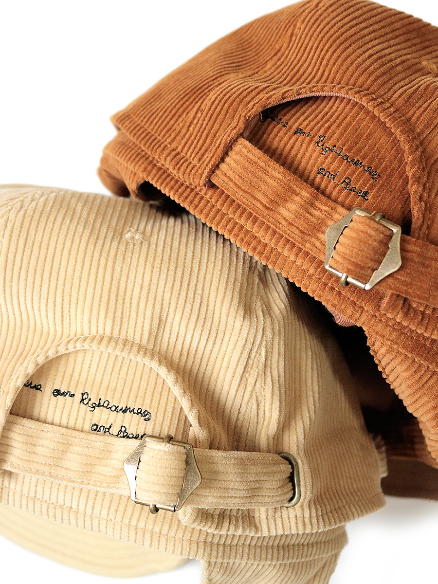 KAPITAL Hat/Cap 8W Corduroy Baby Baby Hunter CAP