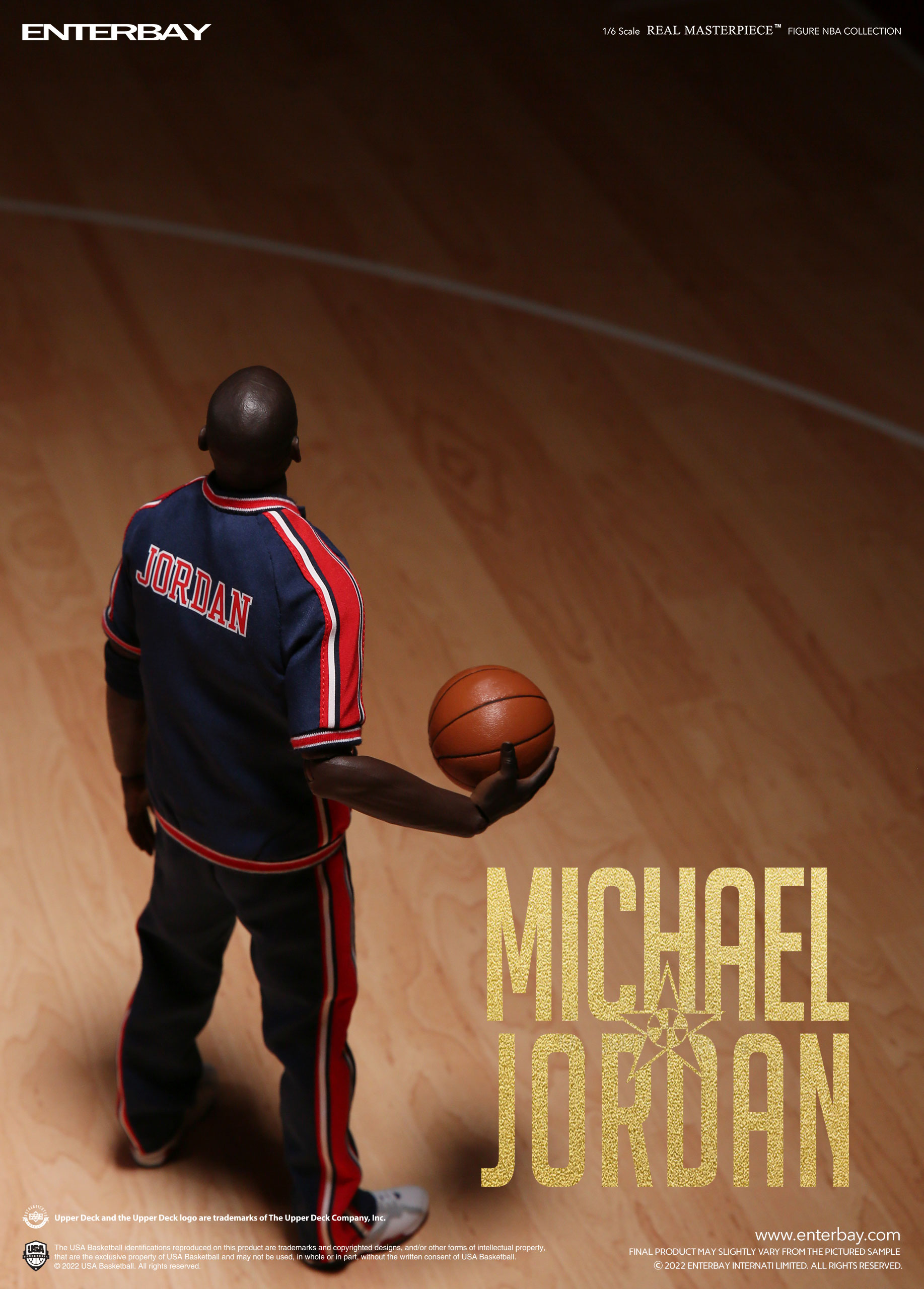 Enterbay (RM-1089) USA Basketball – Michael Jordan (Barcelona '92