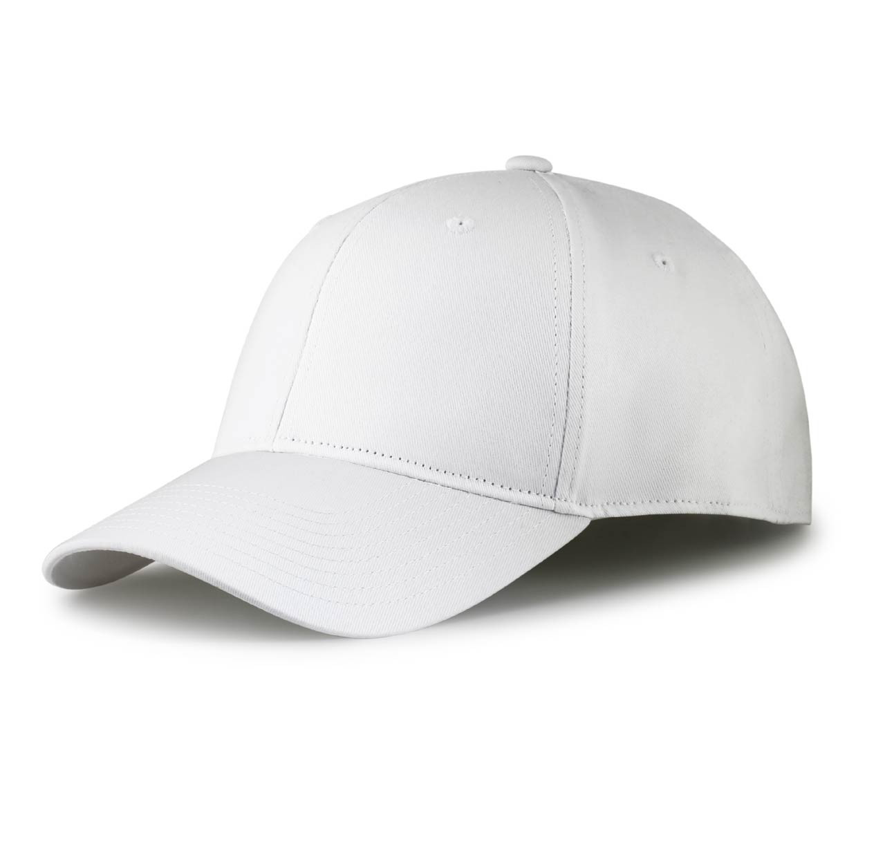 White Baseball Big Caps | Comfortable Fit for Large Heads