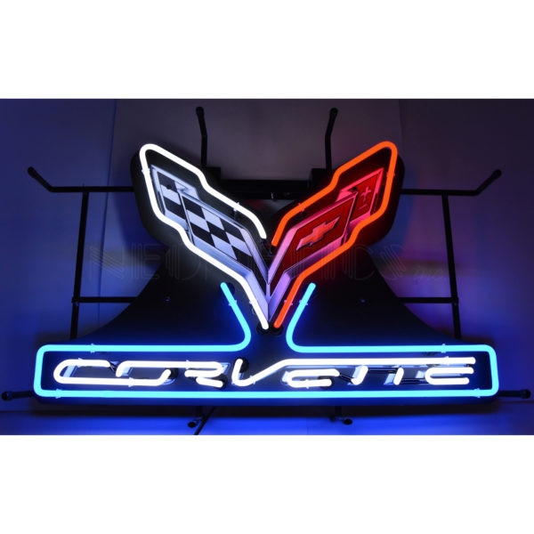 C7 Corvette Emblem Neon Sign | Corvette Depot
