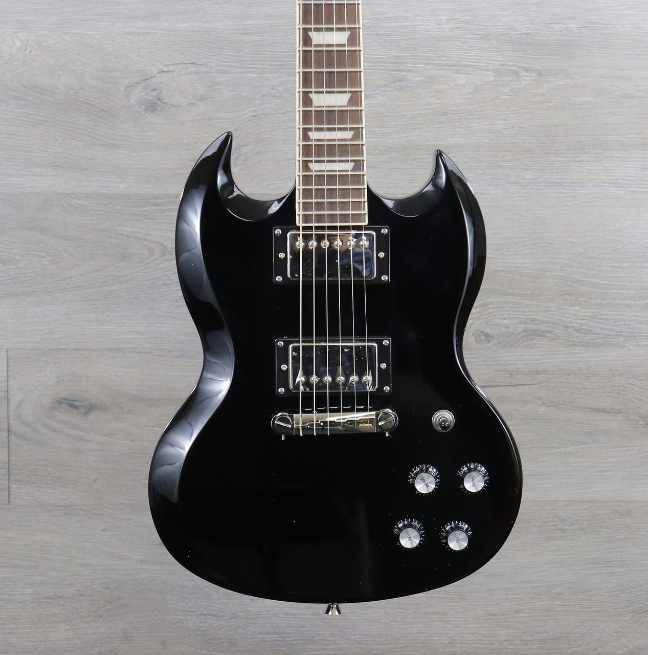 Epiphone Power Players SG Dark Matter Ebony - K&S Music Center LLC