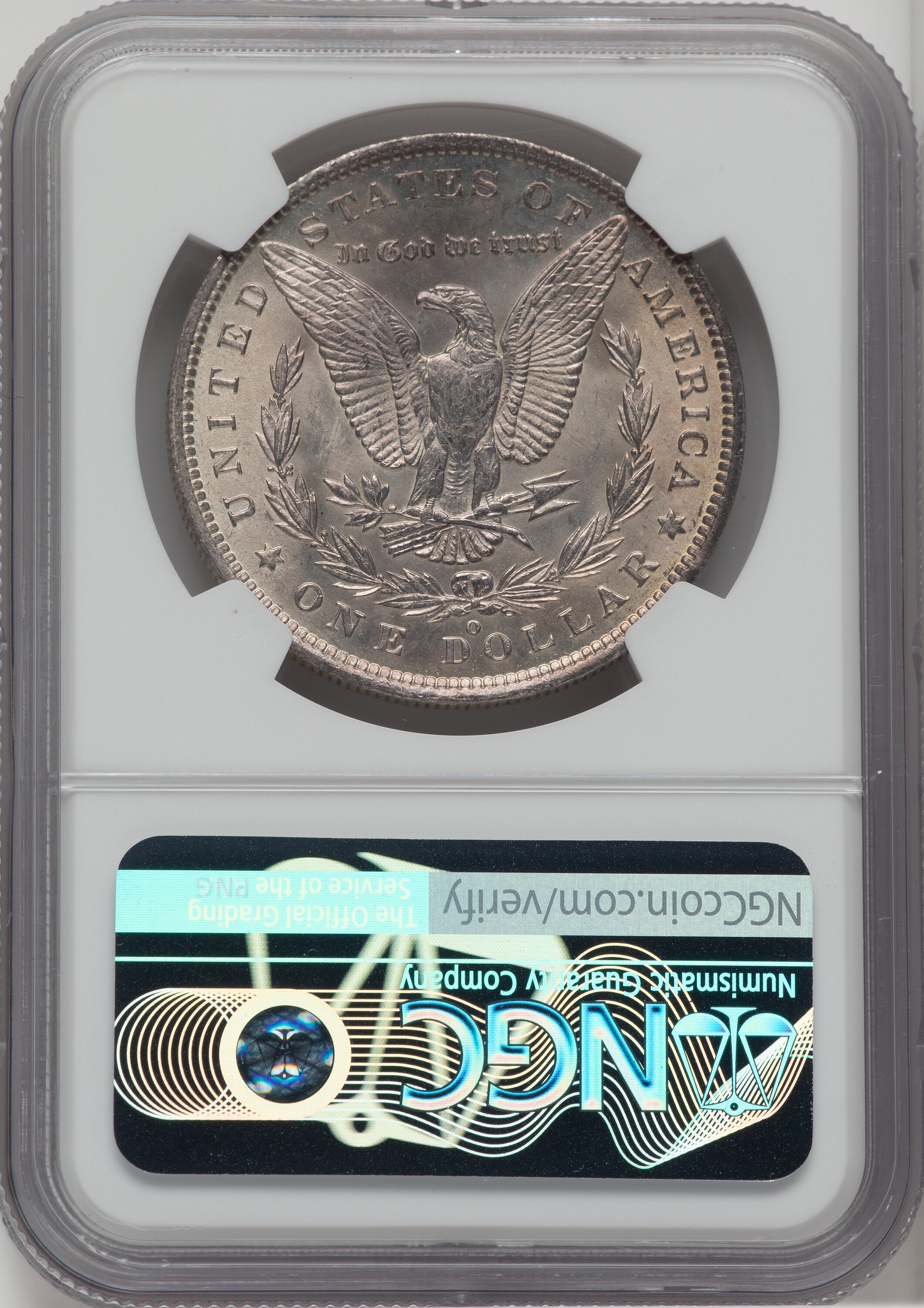 1887/6-O $1 VAM-3 Morgan Dollar NGC MS62 - LCR Coin