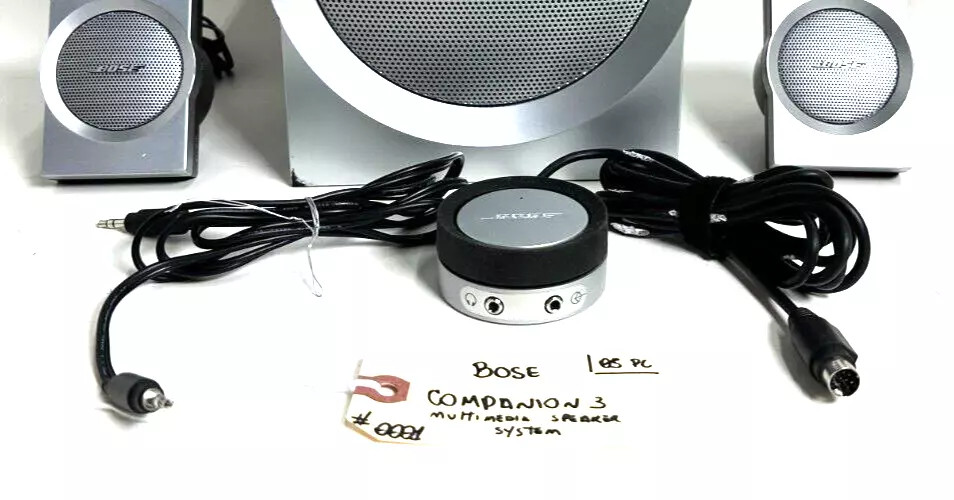 Bose Companion 3 Multimedia Speaker System - True Heart Sound