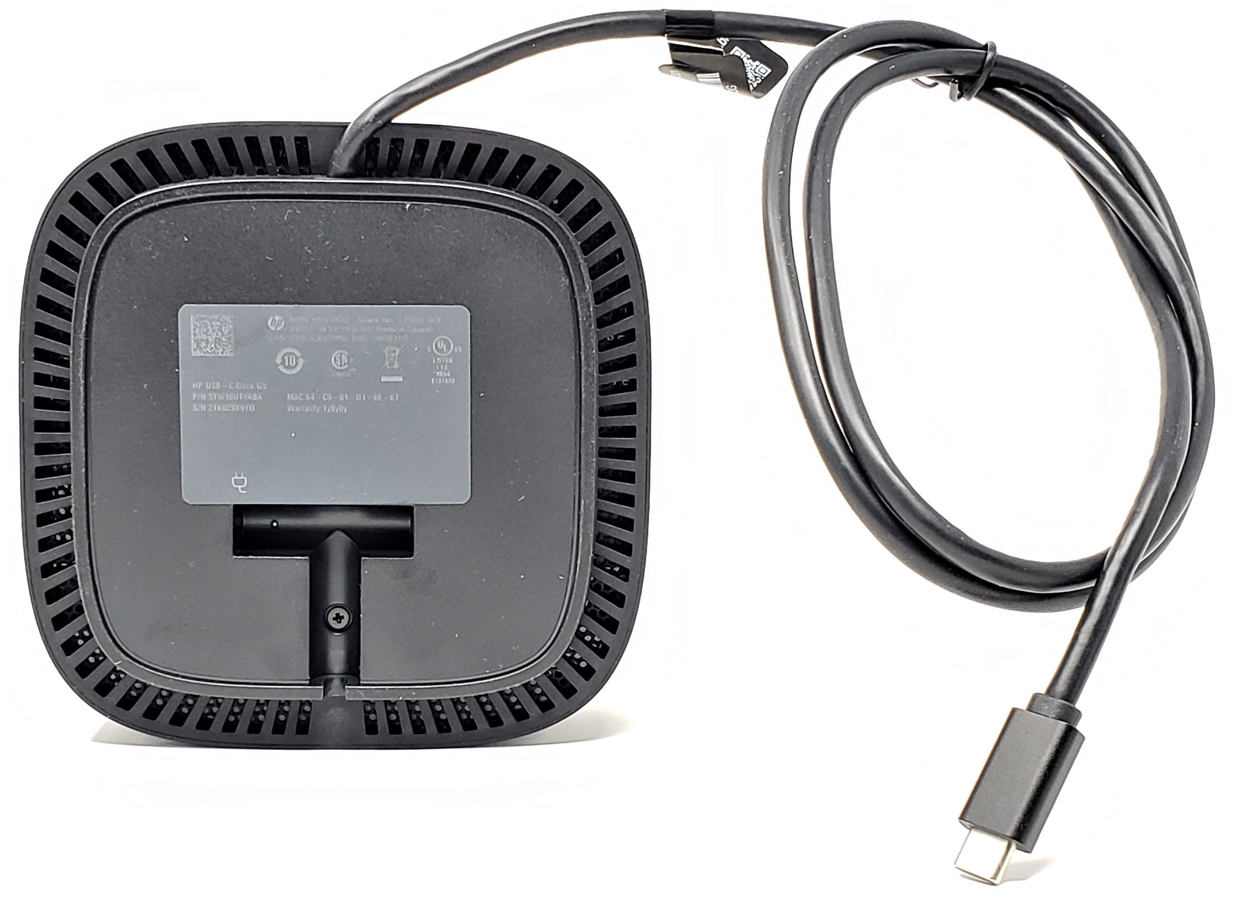 HP HSN-IX02 - HP USB-C G5 Dock Docking Station Kit with 120W AC