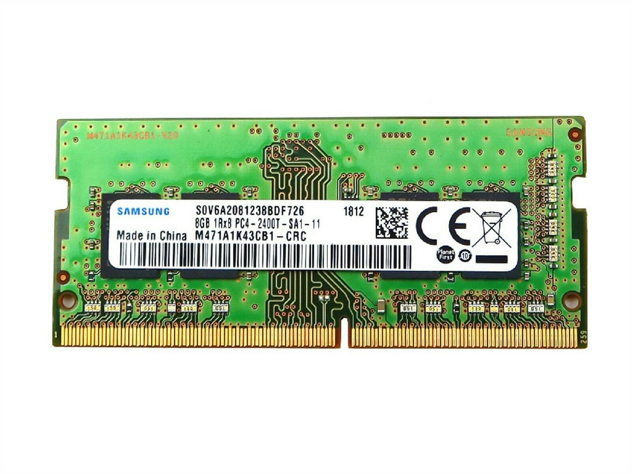 Samsung 8SSM30M49901 - 8GB 1Rx8 DDR4 SO-DIMM PC4-19200 2400MHz 260