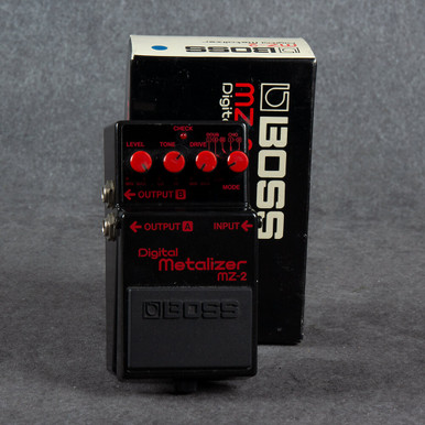 廃盤・日本製】BOSS mz-2 digital lizer Boss MZ-2 Digital Metalizer